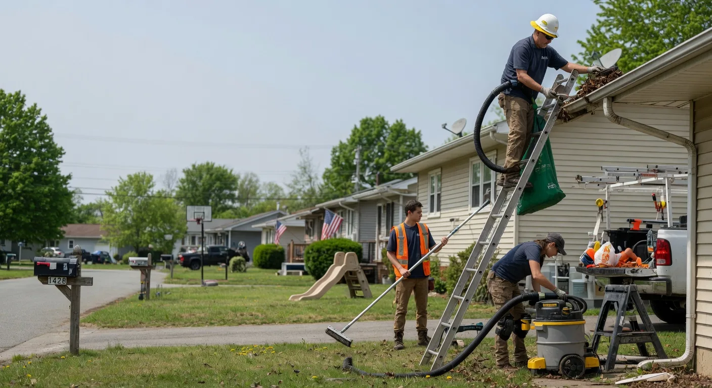 Gutter Installation in Timewell, IL near me